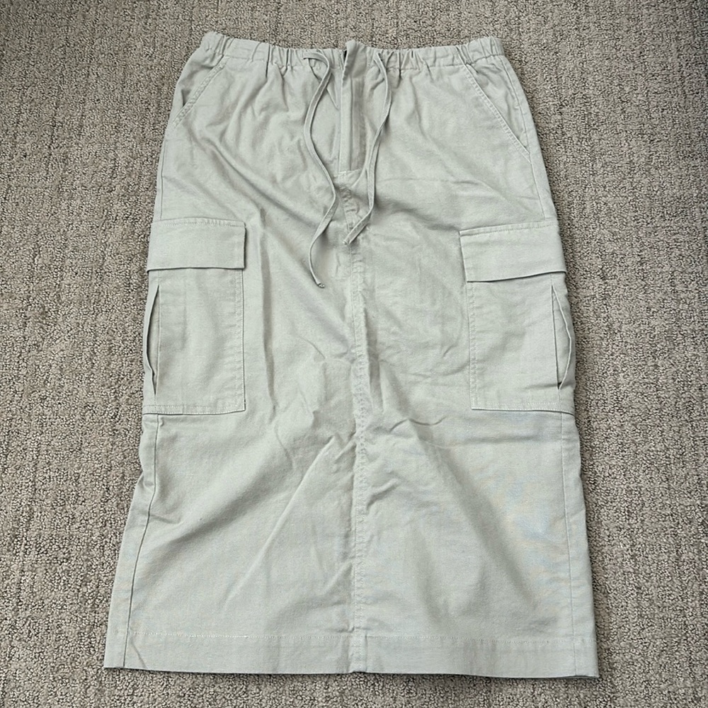 Little Puffy Josie linen skirt